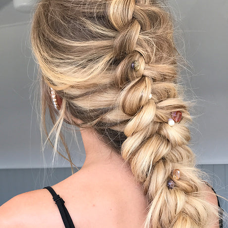 how to braid with halo hair extensions