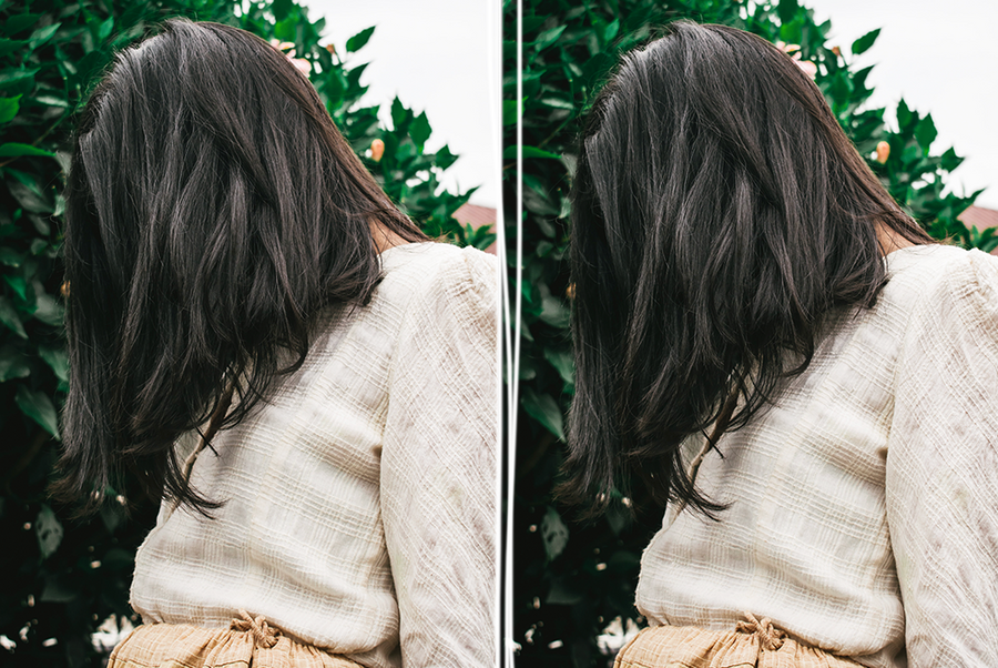 woman with brown hair looking while questioning how to keep dyed hair from fading