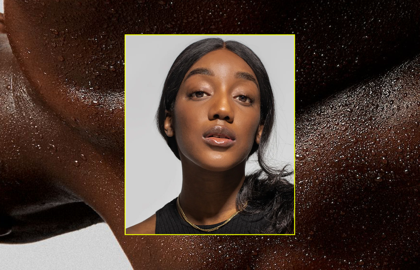 woman using vitamin e oil benefits in mirror for healthier skin