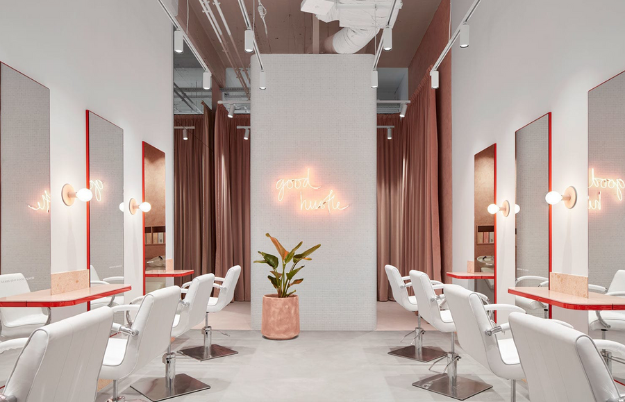 The BLOW Australia Melbourne location providing blowout hairstyles