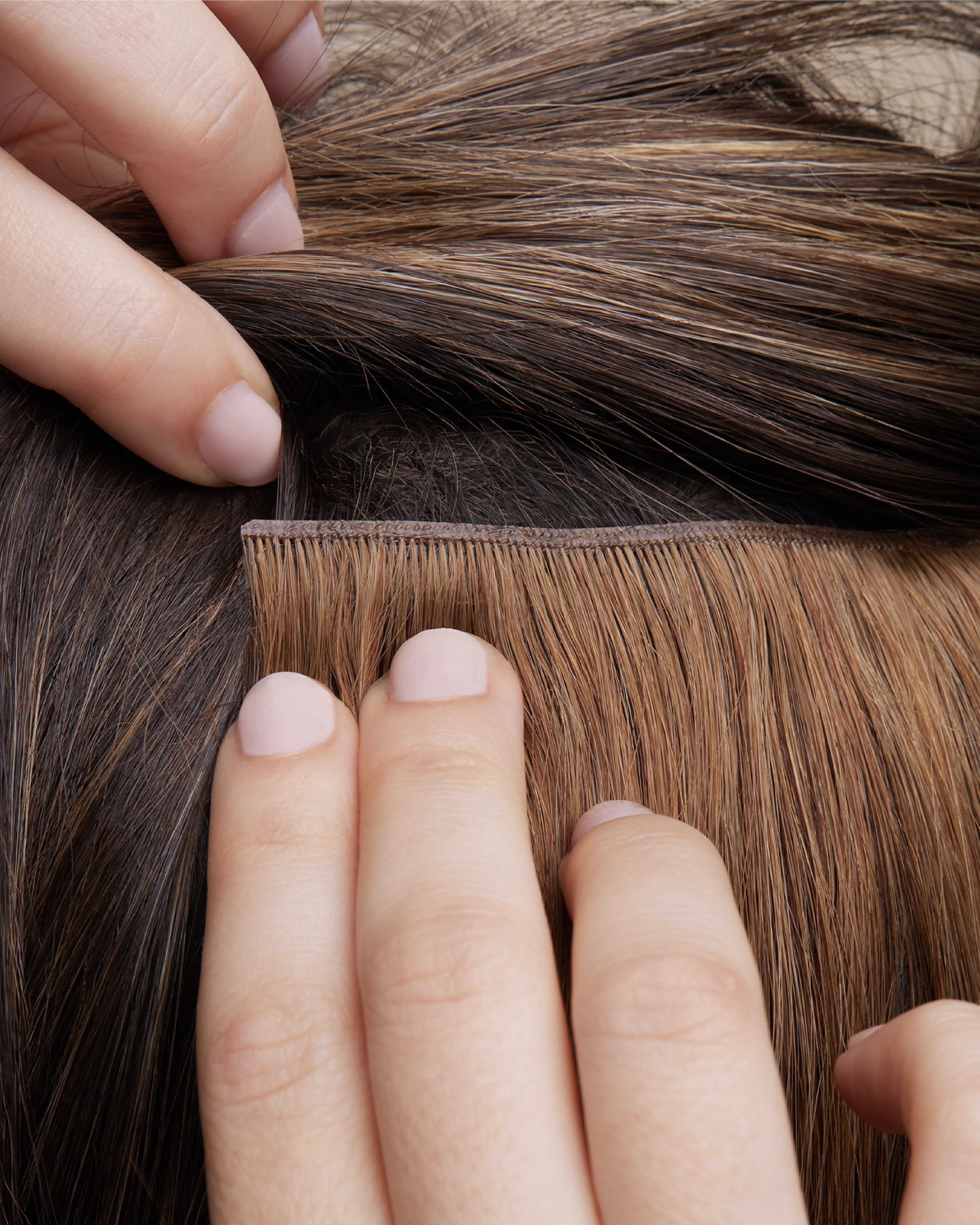 The Go-to Brunette #4 Clip-In Hair Extensions