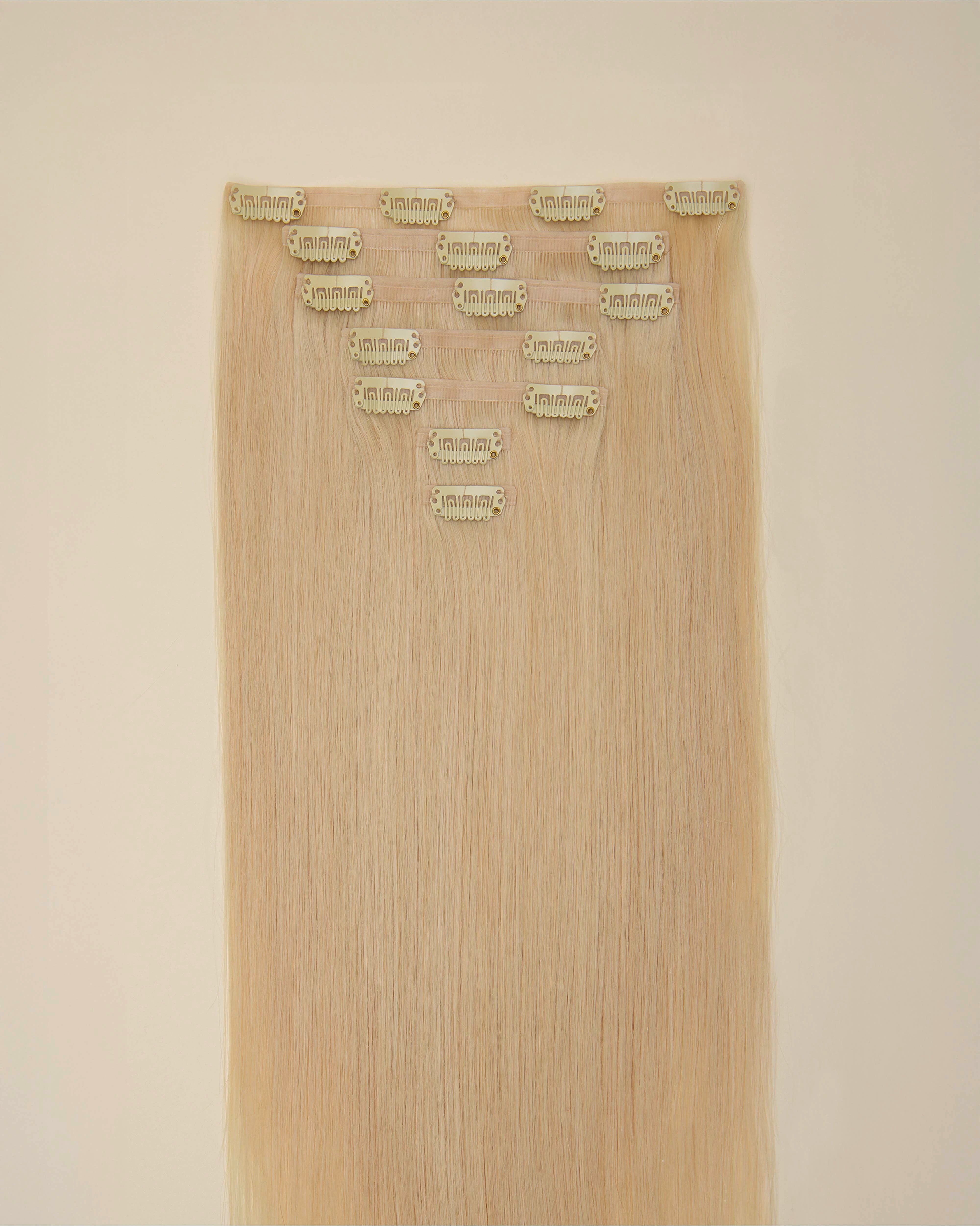 Beach Blonde #20C Clip-In Hair Extensions