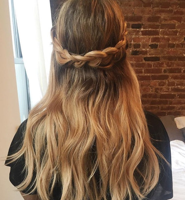 Strawberry Blonde Halo Hair Extension Sitting Pretty™