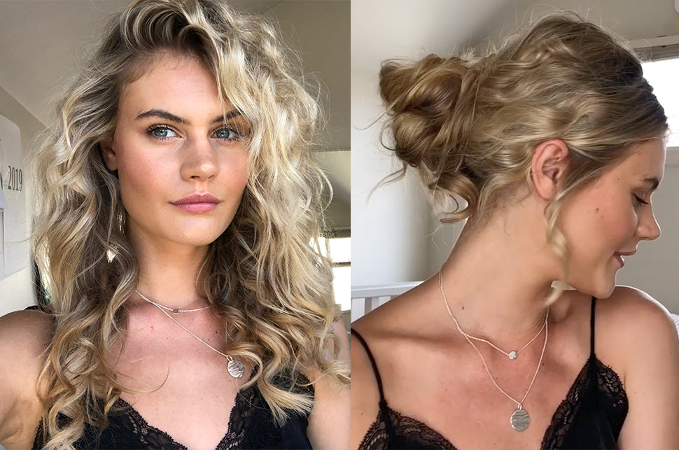 how to style a messy bun