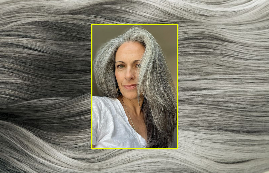 Hair pieces gray online