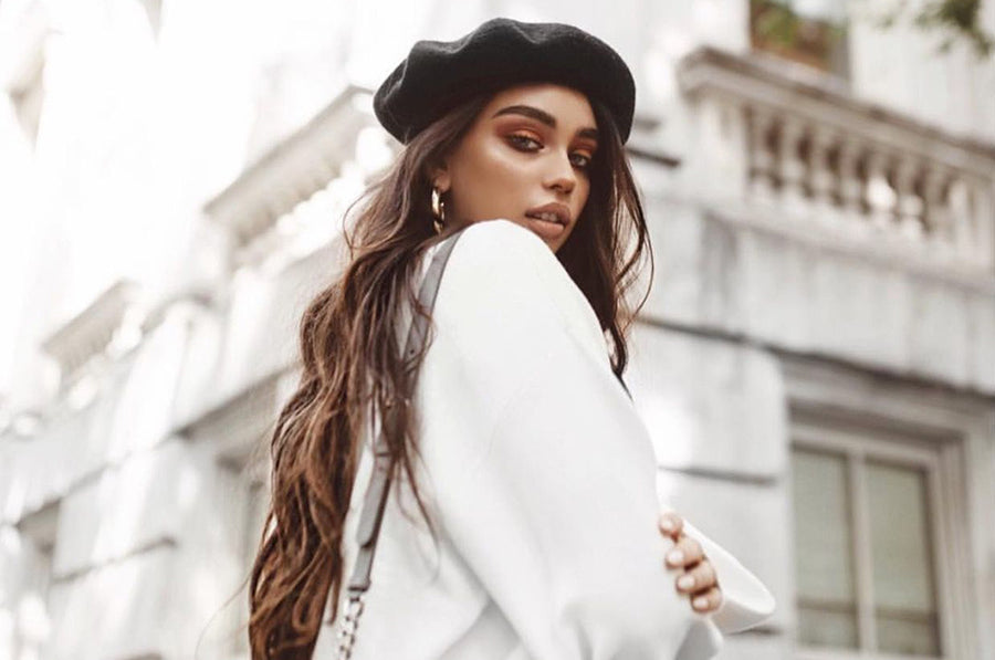 How to style your hair in winter