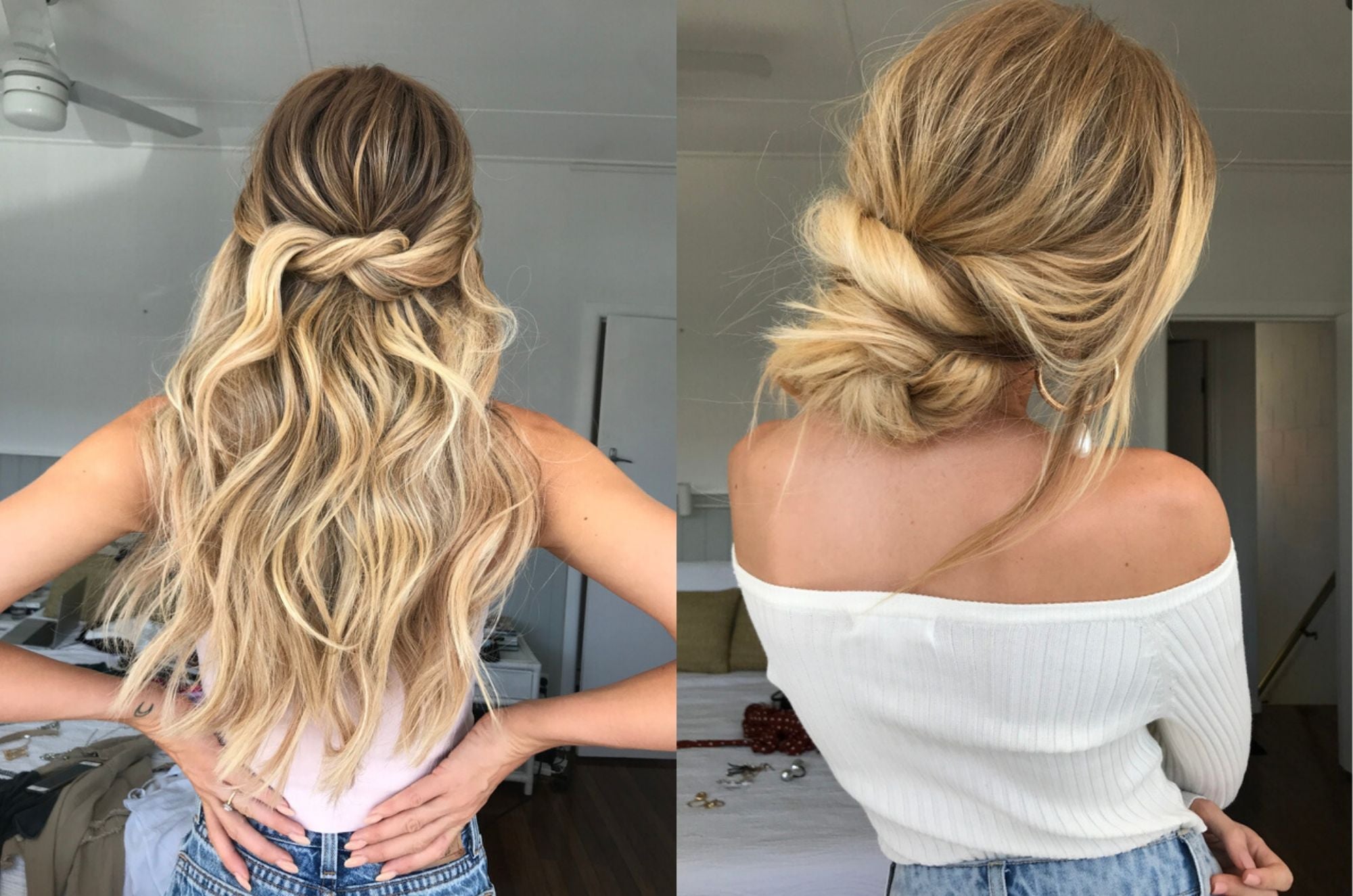 20 Pretty Messy Hairstyle Hacks - Brit + Co