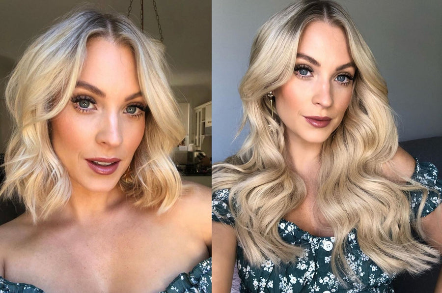 Halo hair extensions reviews short hair sale