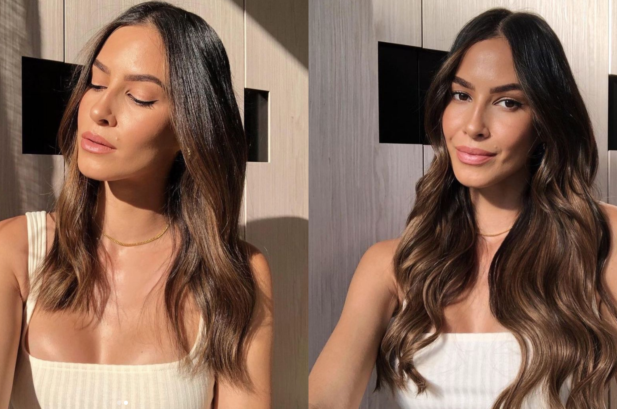 halo hair extensions before and after