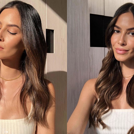 halo hair extensions before and after