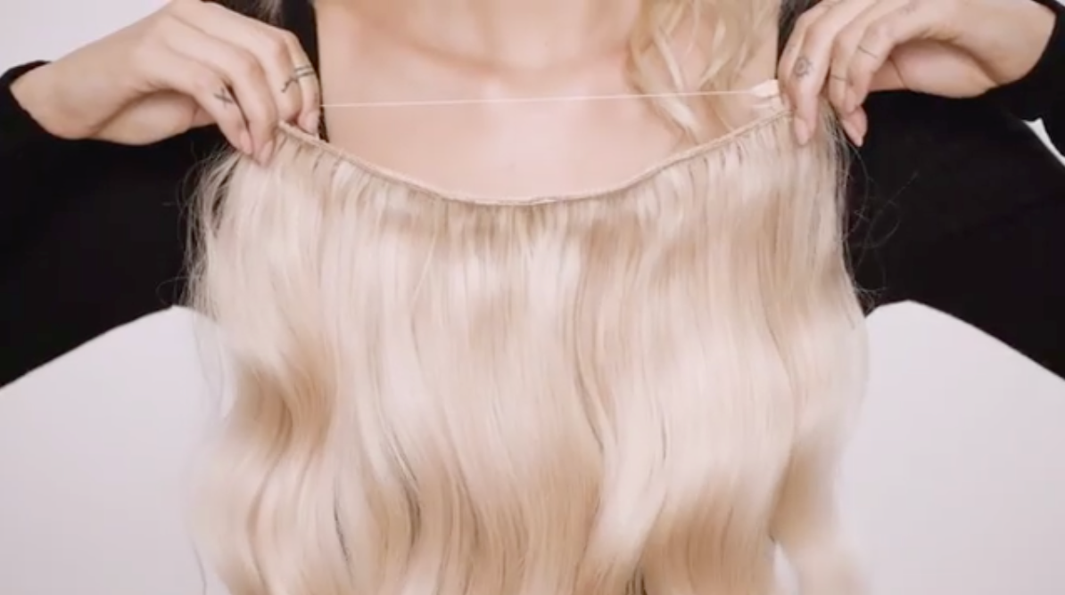 how to wash halo hair extensions