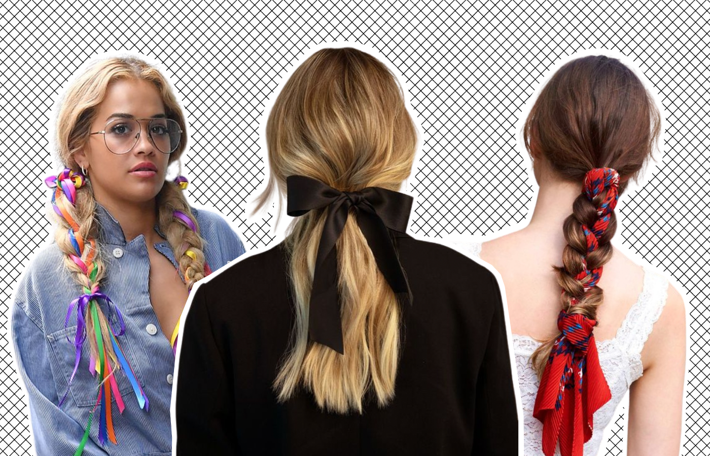 ribbon hairstyles