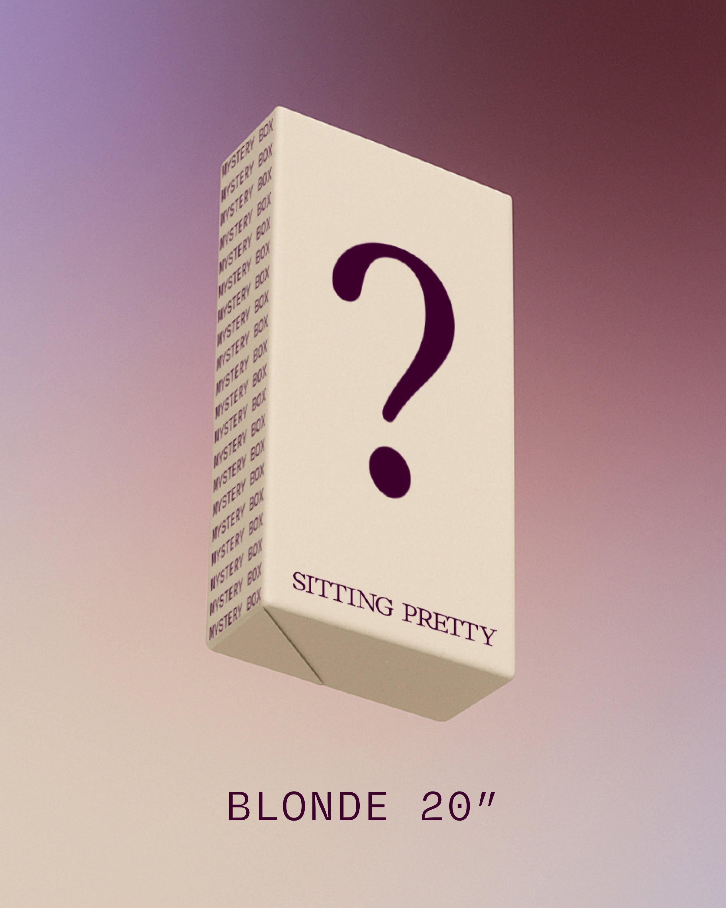 Mystery Box - 20" Blonde Halo
