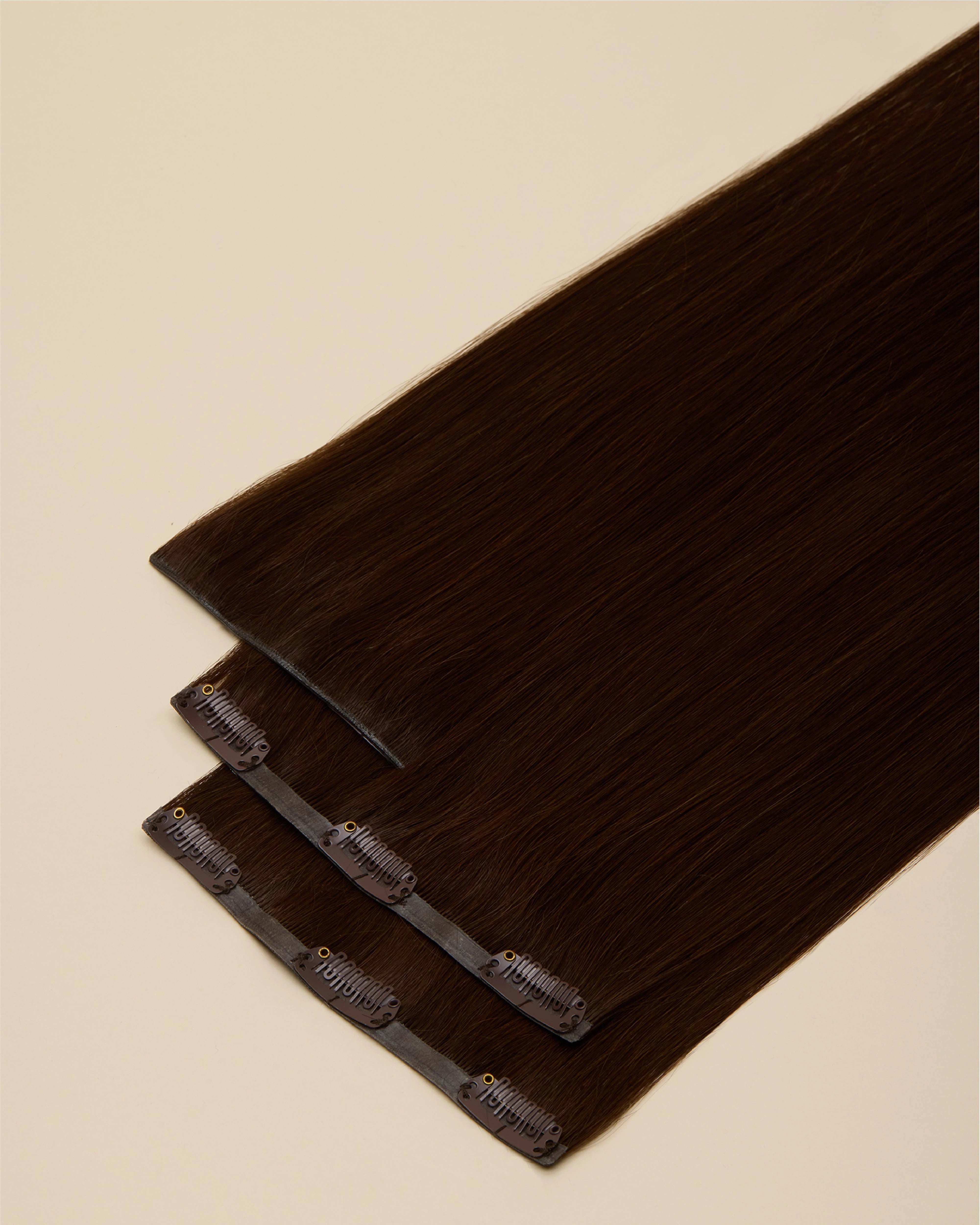 The Go-to Brunette #4 Clip-In Hair Extensions