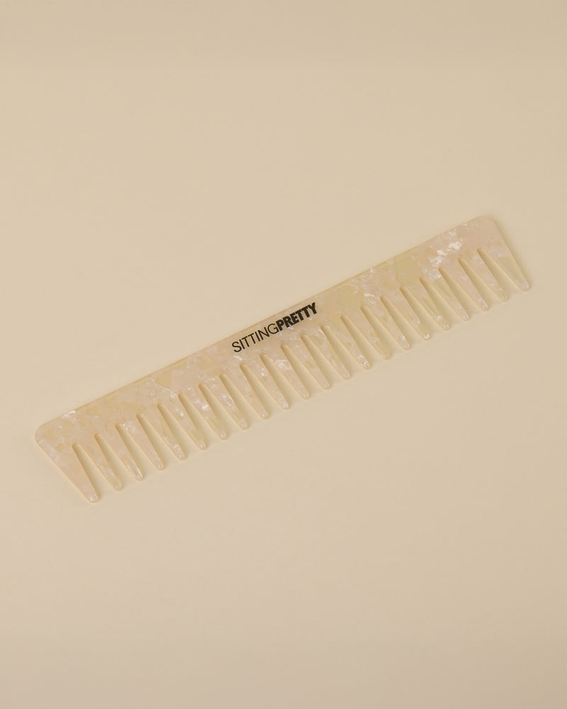 Texture Comb | Wide Tooth Comb - Sitting Pretty