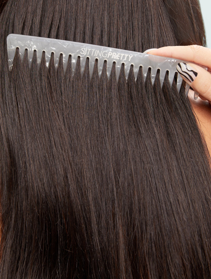 Texture Comb | Wide Tooth Comb - Sitting Pretty